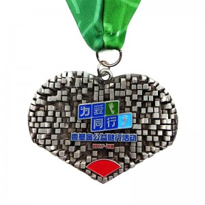 Anpassad metallmedaljhängare Lego Custom Medal Metal Medallion
