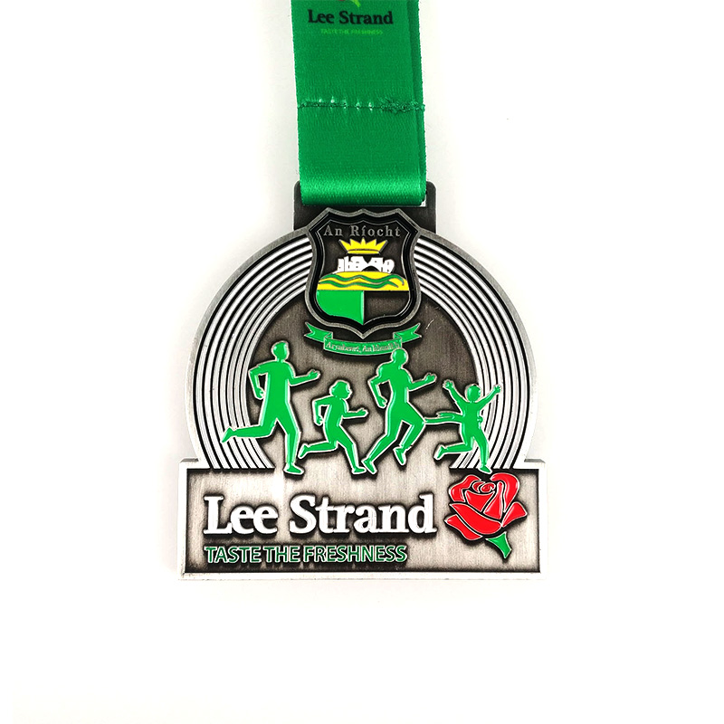 Anpassad tryckmedalj Christian Medal Gift Trail Running Medal