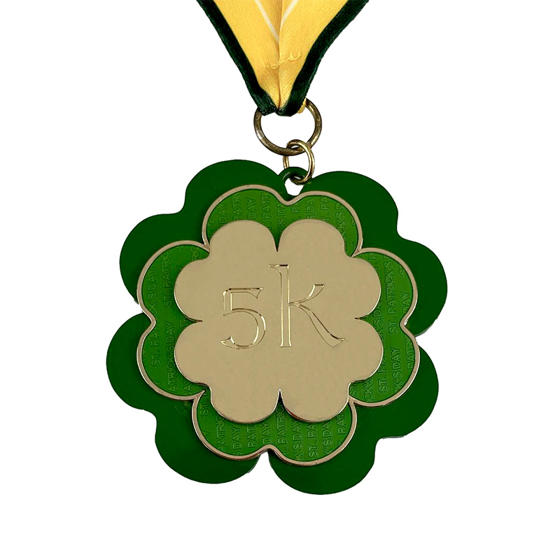 Anpassad tryckmedalj Christian Medal Gift Trail Running Medal