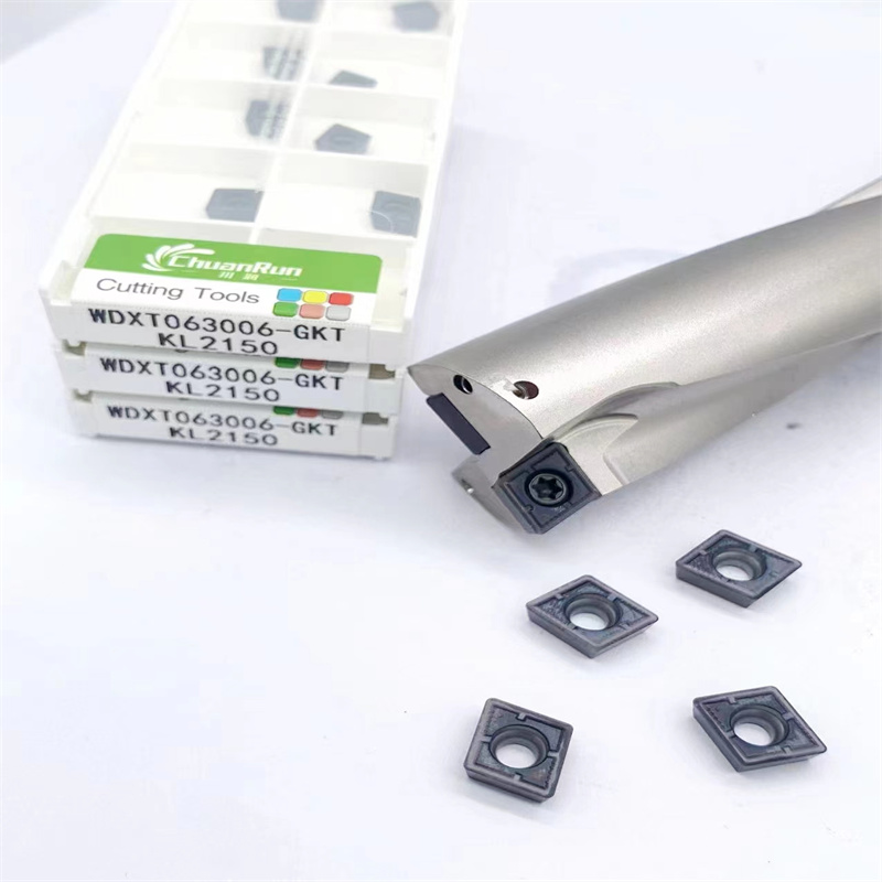 Chuanrun CNC Carbide Tools Drilling Insert wdxt High Speed ​​/light Carbide Drilling Inserts