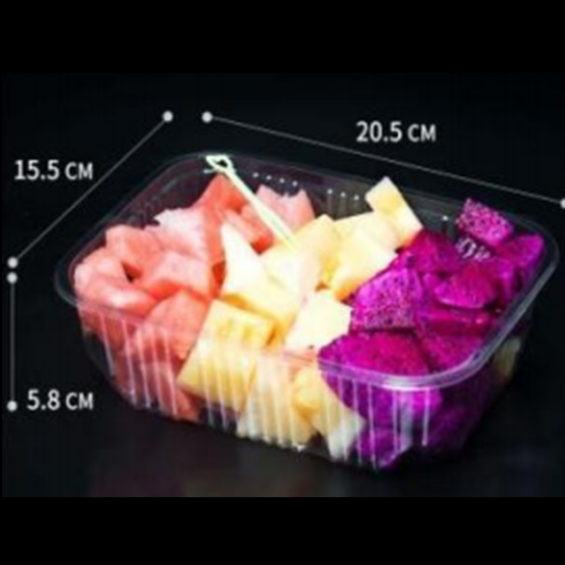 No Cover Deep Tray 205*150*55 mm HJ-2116X Transparent