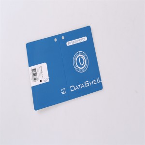 Anpassade fällbara papperskortsinstruktioner