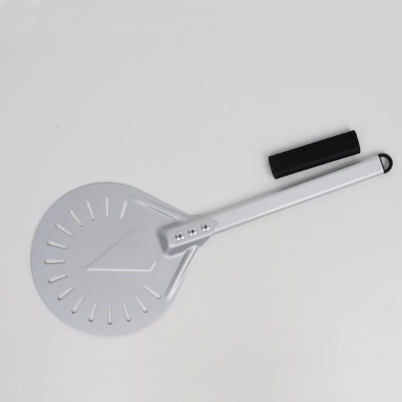 Revit montering 7inch/8Inch/9inch perforerad aluminium pizza peel pizza spade pizza spatula pizza paddel