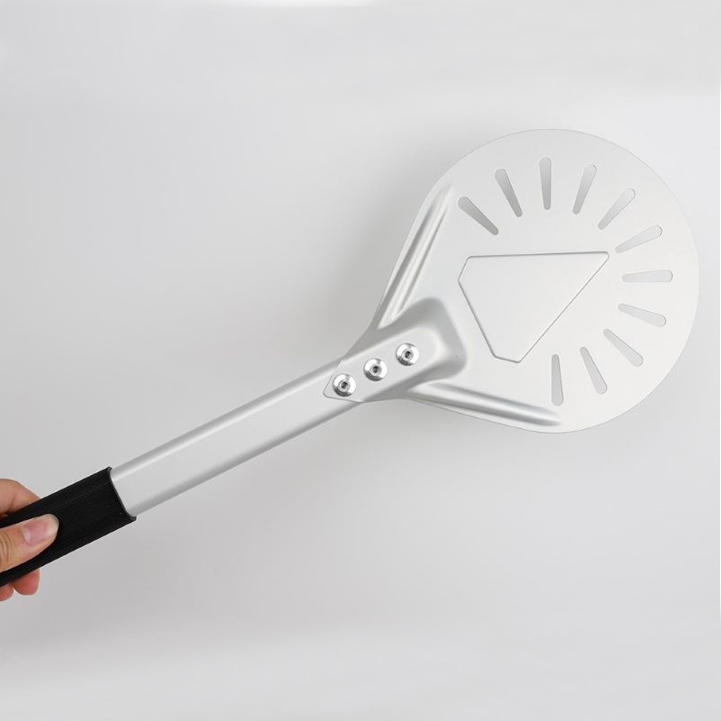 Revit montering 7inch/8Inch/9inch perforerad aluminium pizza peel pizza spade pizza spatula pizza paddel