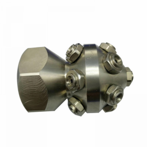 Högtrycksrengöring Full Cone Spray Tank Jet Munstycke Behållare Trumrör Rengöring av det roterande spraymunstycket