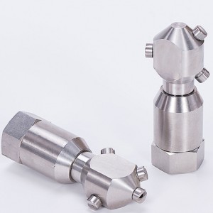 Rotary Tank Washing Munstycke 360 ​​graders rostfritt stål Tank Tvättmunstycke