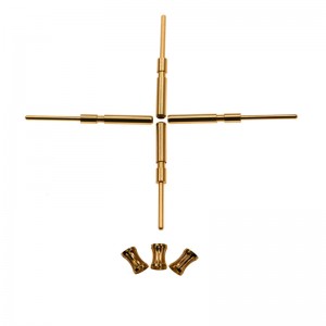 Kronfjädernål och uttag