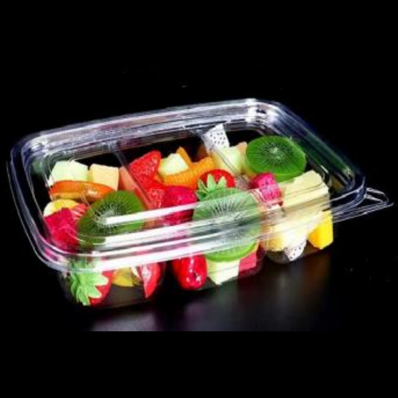 Tre-Compartment Salad Box Bottom 245*175*45 mm hgf-fg3