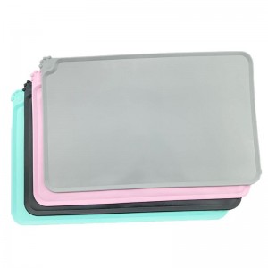 Matkvalitet Silikon Vattentät husdjurskålmatt