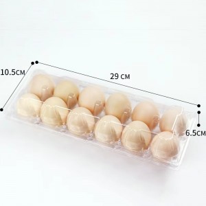 Äggfack 290*105*65 mm 12 spår 2*6