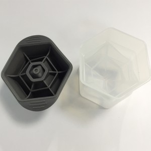 Silikonisformar återanvändbara och BPA-fria hantverksisformar/bra för whisky, cocktails, kaffe, läsk, stora isbitarformar