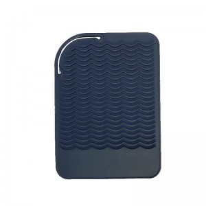 Värmebeständig dyna curling järn varmt verktygshållare hår rätare rese bär silikon dyna lätt att rengöra hållbar