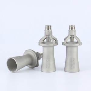 Rostfritt stål venturi tankblandnings eduktor munstycke venturi ångvärme eduktor blandning munstycke