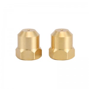 Rostfritt stål mässingsvattensprayrengöring dammkontroll jet fast/full/hollow cone munstycke