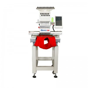 Enkel huvudlock datoriserad brodermaskin