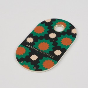 Anpassad modedesign Logo Varumärke Högkvalitativt anpassat pappershängtaggar med strängrep för klädmiljövänlig