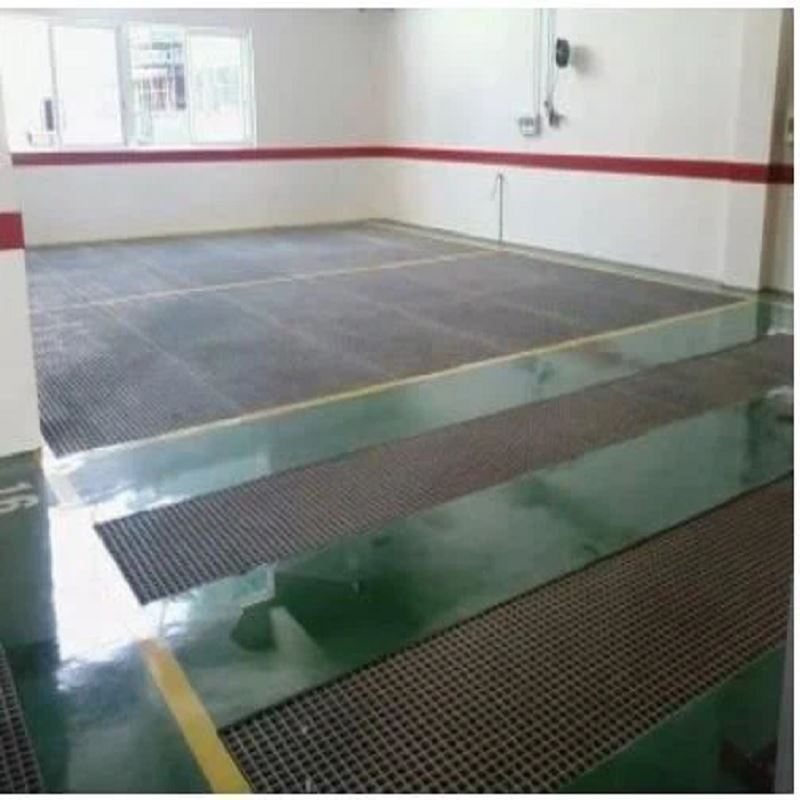 Biltvättstation FRP -grill