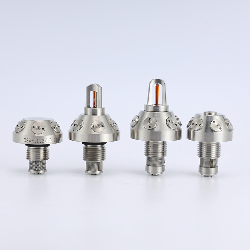 Prata om högtrycksfint dimma öppet munstycke