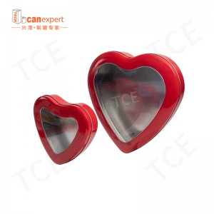 Partihandel metall te tenngåva kan tennplatta 0,21 ~ 0,28 mm andra former hantverk presentburk kan