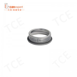 TCE-Factory Direct Metal kan skruva munnen 42 mm diameter 0,25 mm tjocklek skruvlock