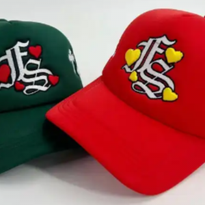 Populär personlighet 3D broderi logotypanpassad skummasklocker, krökta brim polyester tomma lastbils hattar