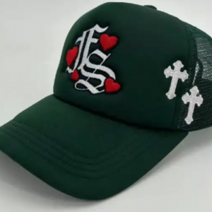 Populär personlighet 3D broderi logotypanpassad skummasklocker, krökta brim polyester tomma lastbils hattar