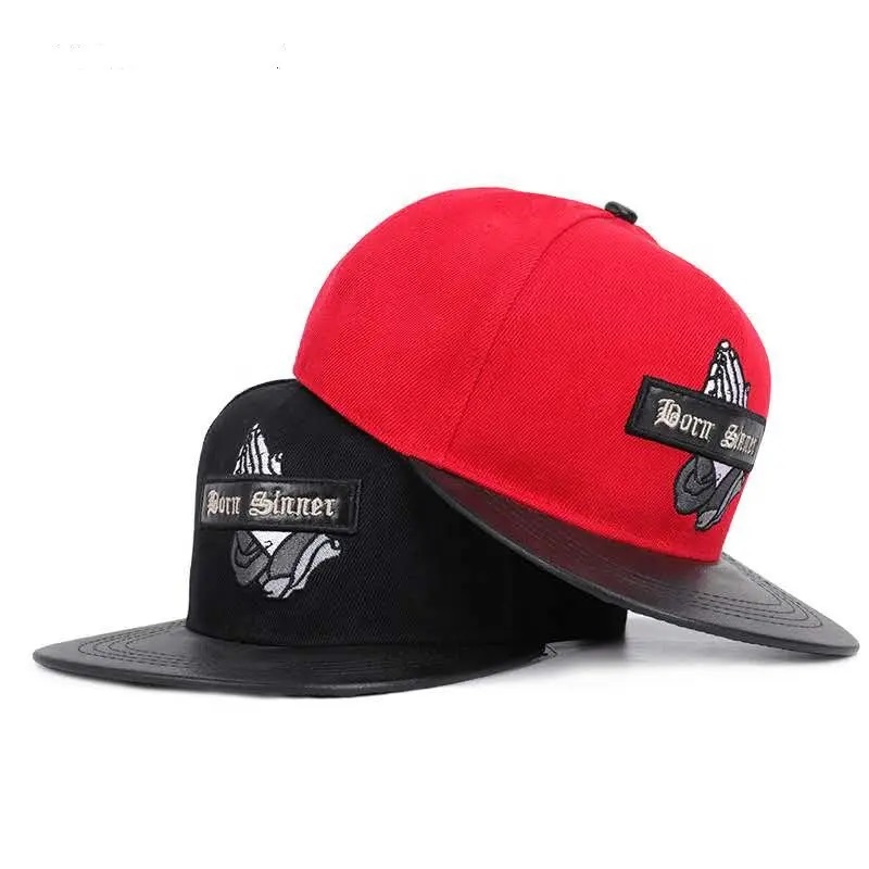 Het Popular Hiphop Boxing Baseball Caps Plat Brim Hat