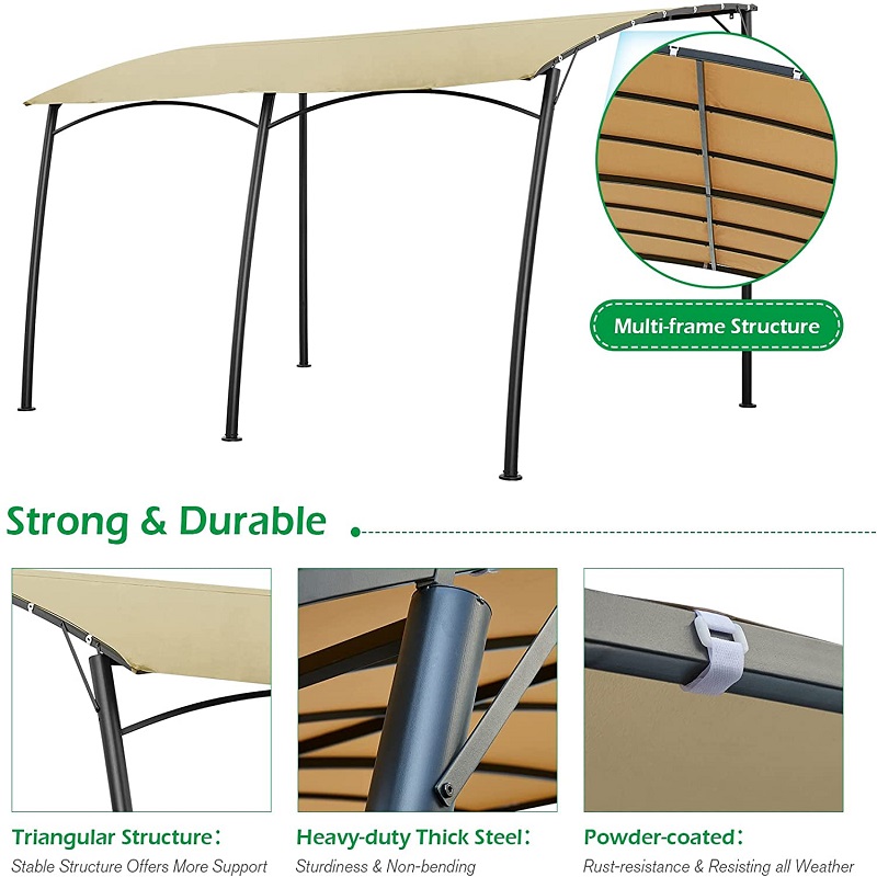 Utomhusgrill Grill kommersiell Instant Gazebo Watertofal Chopy Tent för fester camping