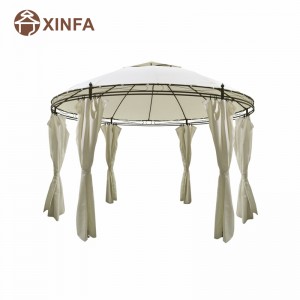 Bröllopsmarker Arch Top Jardin Pergolas Gazebo utomhus Aluminium Gazebo Canopy Show Tents