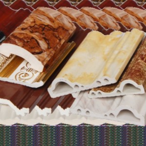 Plast extrudering med imitationsmarmor