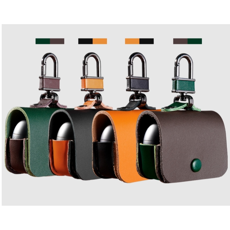 Lämplig för Huawei: s mångsidiga hörlursskyddande läderfodral, gjord av alltnaturligt italienskt läder, med en mjuk och bekväm känsla och en vacker struktur. Omfattande fallskydd och hållbarhet