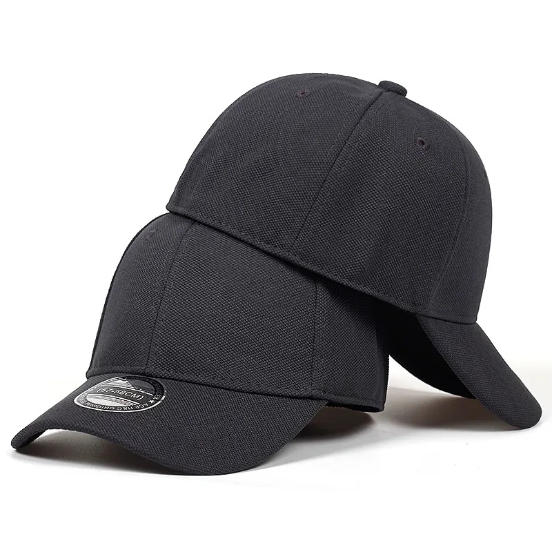 Högkvalitativ bomullsmonterad baseballmössa hatt unisex logotyp Anpassad broderi Stängda sportmössor