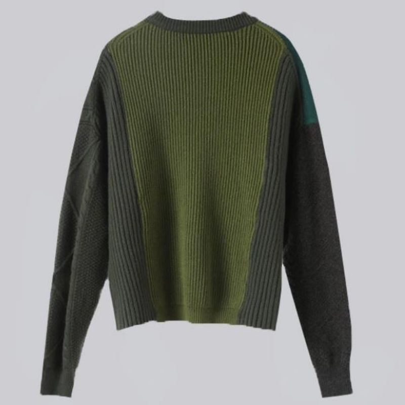 Kvinnors pullover kashmir blandade kläder multi -färg mode stickor