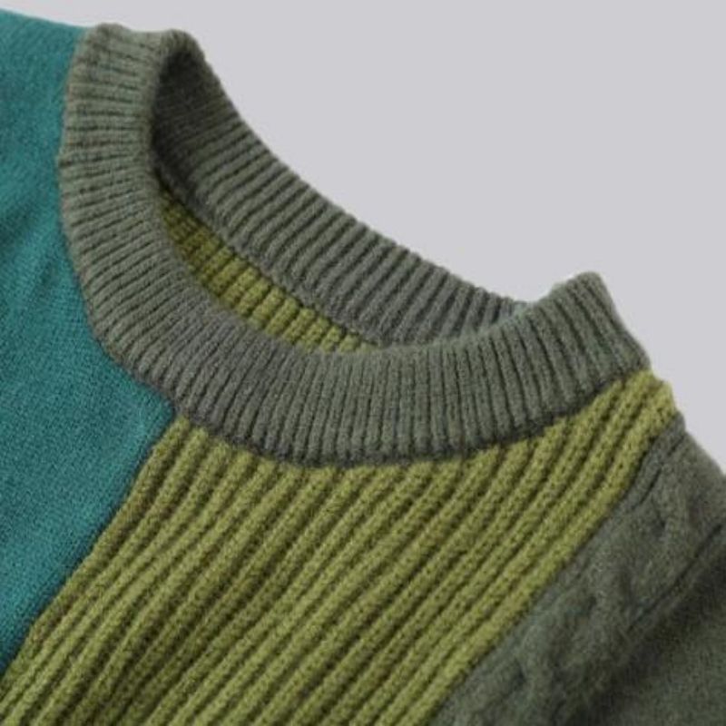 Kvinnors pullover kashmir blandade kläder multi -färg mode stickor