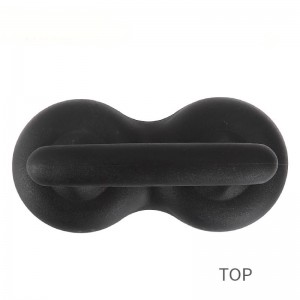 BBQ grillborste rostfritt tråd med plasthandtag