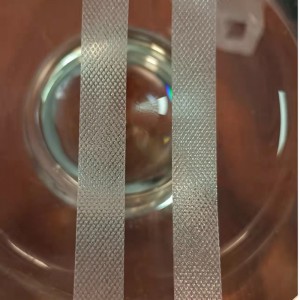 Präglad Clear TPU Elastic Mobilon Tape