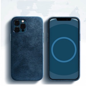 Detnya Apple iPhone 15 Ollanti Eco-vänliga Suede Leather Phone-skyddsfallet är helt täckt med 360 grader av full täckning, förhindrar fall och kollisioner. Telefonläderfodralet har en smidig och mjuk känsla