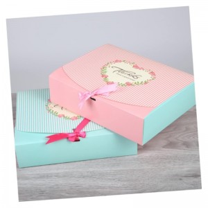 Enkel stil anpassad kartongtyp