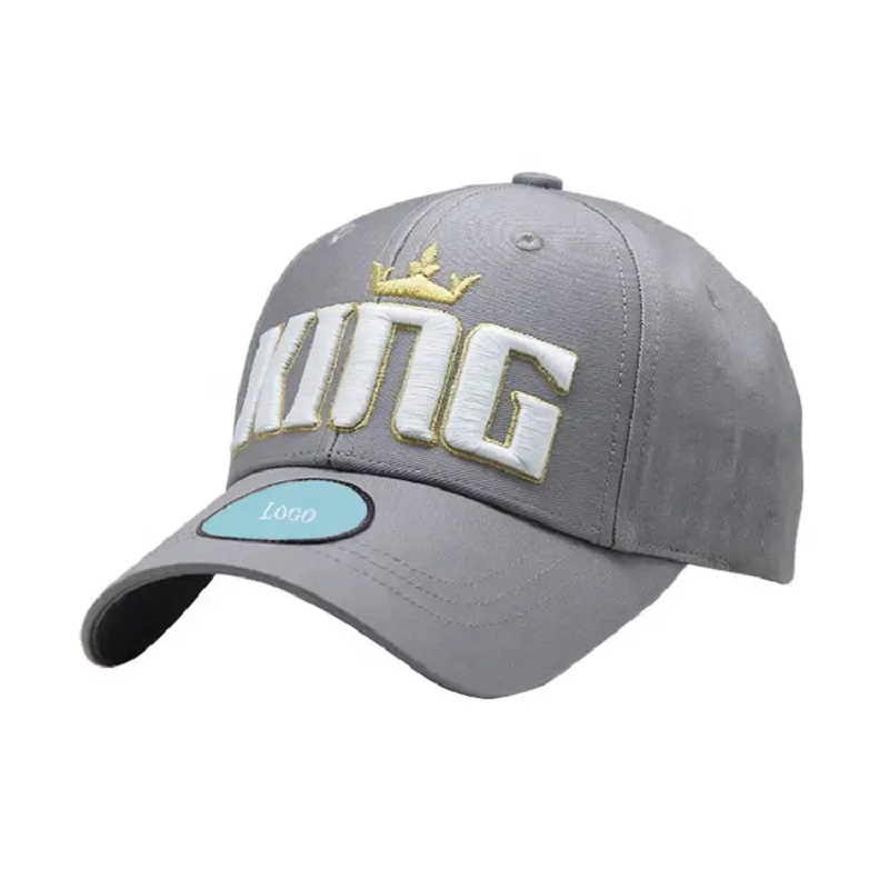 Professionell specialanpassad BCI Organic Cotton Twill 6 Panel Strukturerad sportbaseballmössa och hatt med 3D -logotyp