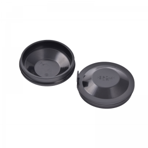 Svart EPDM -bilstrålkastare gummitäck