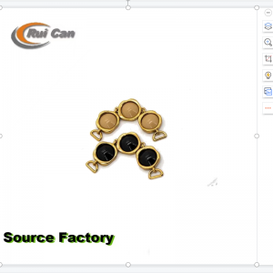 sko spänne zinklegering