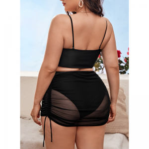 Tre stycken mode rygglösa baddräkter