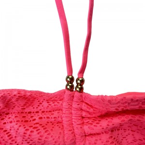 HALTERNECK spetsar två stycken barn baddräkter