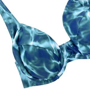 Gradient rygglös baddräkter