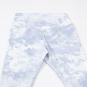 Tie-Dye Print Hip Lift Yoga Pants