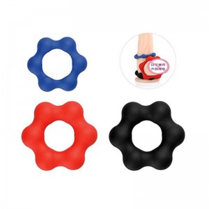 Hot Selling Men Sex Toy Penis Ring Cock Ring for Men Masturbation (Six Bead)
