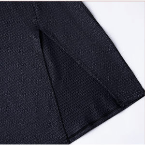 Split O Neck Solid Color Yoga T-shirts