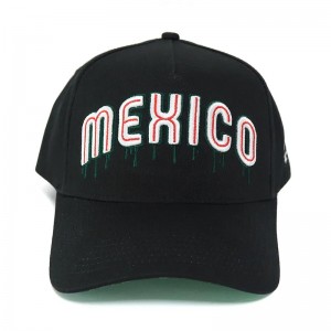 Partihandel Running Cotton Custom 3D -broderier Strukturerade en ram Baseballhatt 5 Panel Sport Baseballhattar för män Kvinnor