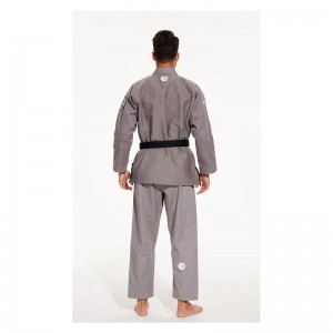 2023 Tillverkare Kampanjer Anpassade snygga korall BJJ GIS, Partihandel BJJ GI i andningsfullt 100% bomullstyg