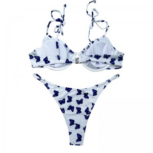 Butterfly Tie vadderade baddräkter